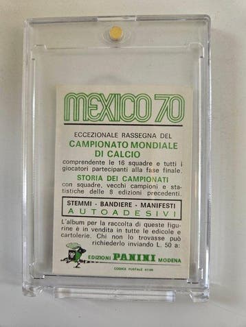 1970 Panini Mexico 70 World Cup JAÏRZINHO Non collé - 1 Card, Nieuw