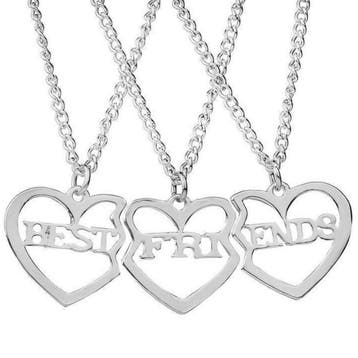 Fako Bijoux - Vriendschapsketting - BFF Ketting - Drie, Verzenden, Nieuw