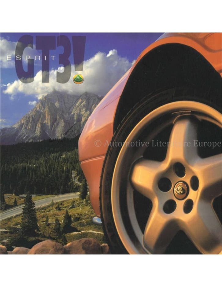 1997 LOTUS ESPRIT ESPRIT BROCHURE ENGELS USA, Livres, Autos | Brochures & Magazines, Enlèvement ou Envoi