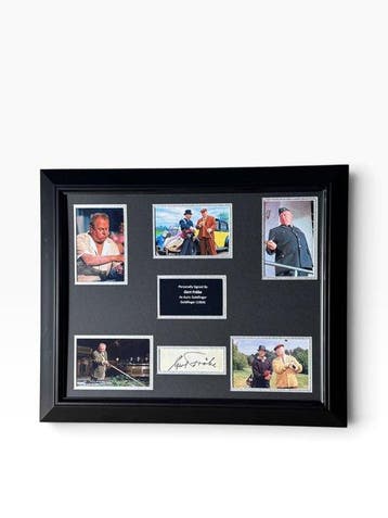 James Bond 007: Goldfinger - Gert Fröbe Signed Framed, Nieuw