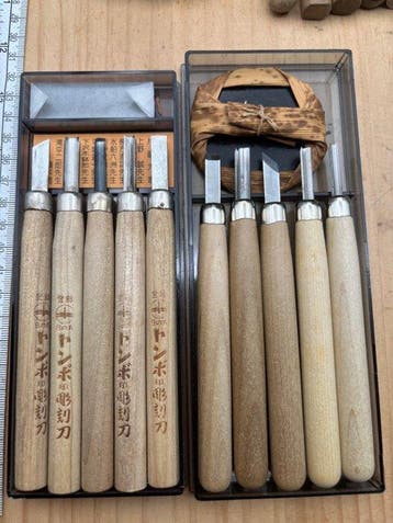 Snijwerk, Japanese Wood Carving knives YC206  wood