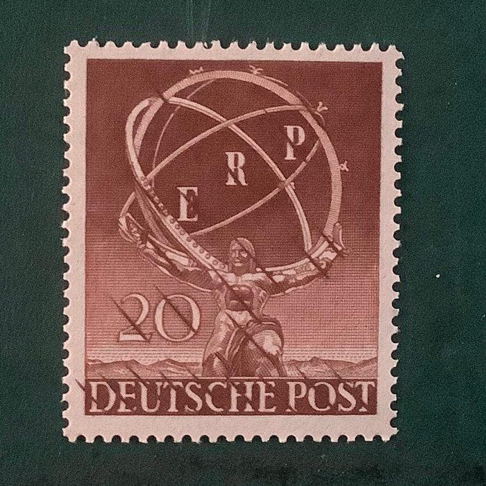 Berlijn 1950 - ERP proefdruk einwandfei gekeurd Schlegel -, Postzegels en Munten, Postzegels | Europa | Duitsland