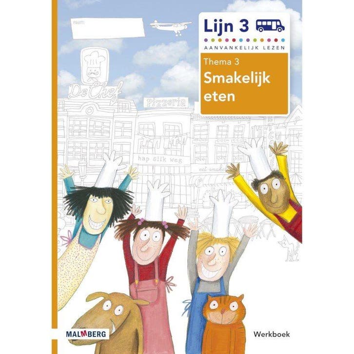 Lijn 3 Werkboek thema 3 Smakelijk eten (per stuk), Boeken, Schoolboeken, Verzenden