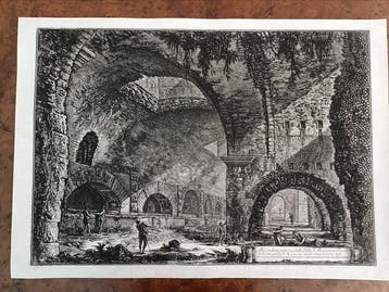 Giovanni Battista Piranesi (1720-1778) - Villa di Mecenate