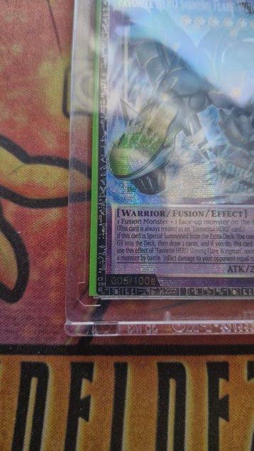 Konami - 1 Card - Yu-Gi-Oh! - FAVORITE HERO SHINING FLARE, Nieuw