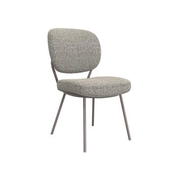 Stoel Singapore | Mushroom | Royal Boucle | Brons Metalen, Verzenden