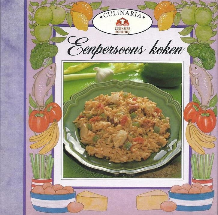 Culinaria / Eenpersoons koken / Culinaire boekerij, Boeken, Kookboeken, Zo goed als nieuw, Verzenden