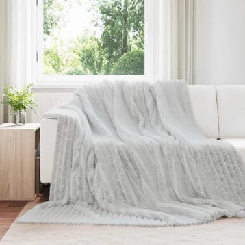 vidaXL plaid Grijs 270 x 240 cm 1.77 kg Fleece, Verzenden, Nieuw