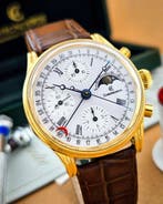 Chronoswiss - Lunar Moonphase Porcelain Dial - CH 77951 EM -