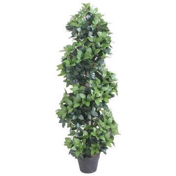 vidaXL Kunstplant met pot laurierboom 150 cm groen, Verzenden, Nieuw
