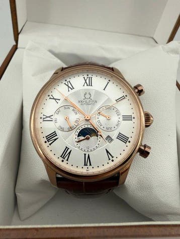 Solvil et Titus - Automatic DATE WEEK MONTH 24H Grand, Nieuw