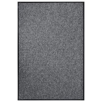 vidaXL Deurmat 80x120 cm grijs, Verzenden