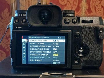 Fuji X-H1 Appareil photo sans miroir, Nieuw