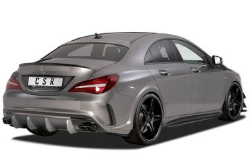 Diffuser | Achterbumper voor Mercedes Benz CLA 45 AMG X117 C, Verzenden, Nieuw