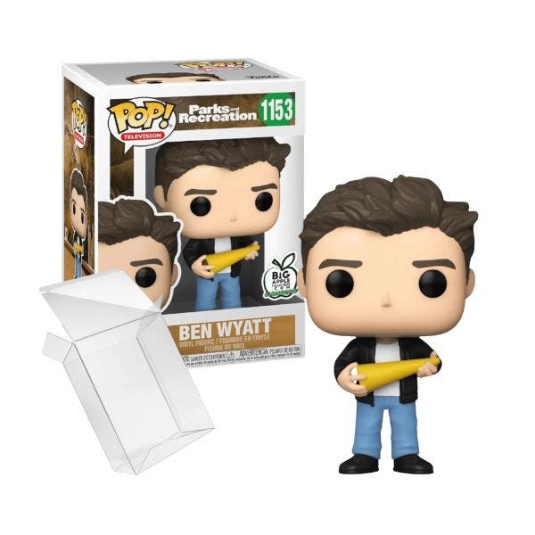 Funko Pop!  Parks and Recreation  Ben Wyatt #1153 Big Apple, Verzamelen, Poppetjes en Figuurtjes, Nieuw, Verzenden