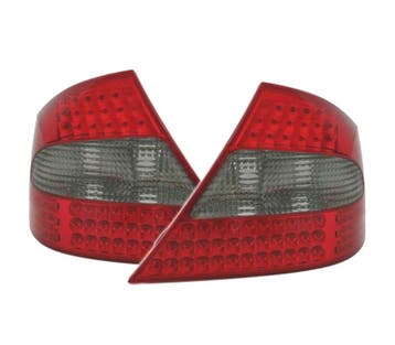 FEUX ARRIÈRE POUR MERCEDES CLK W209 05-10 LED ROUGE FUMÉ, Verzenden
