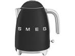 SMEG -  Waterkoker Jaren 50 Matt Black, 1 tot 2 liter, Verzenden, Nieuw