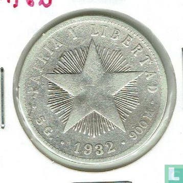 Cuba 20 centavos 1932, Verzenden, Losse munt