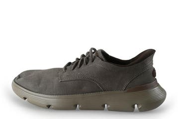 Skechers Instappers in maat 41 Beige, Kleding | Heren, Schoenen, Overige kleuren, Verzenden, Overige typen, Zo goed als nieuw