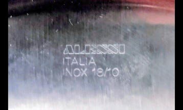 Alessi - Étagère - Mercurio-model, jaren tachtig - Staal
