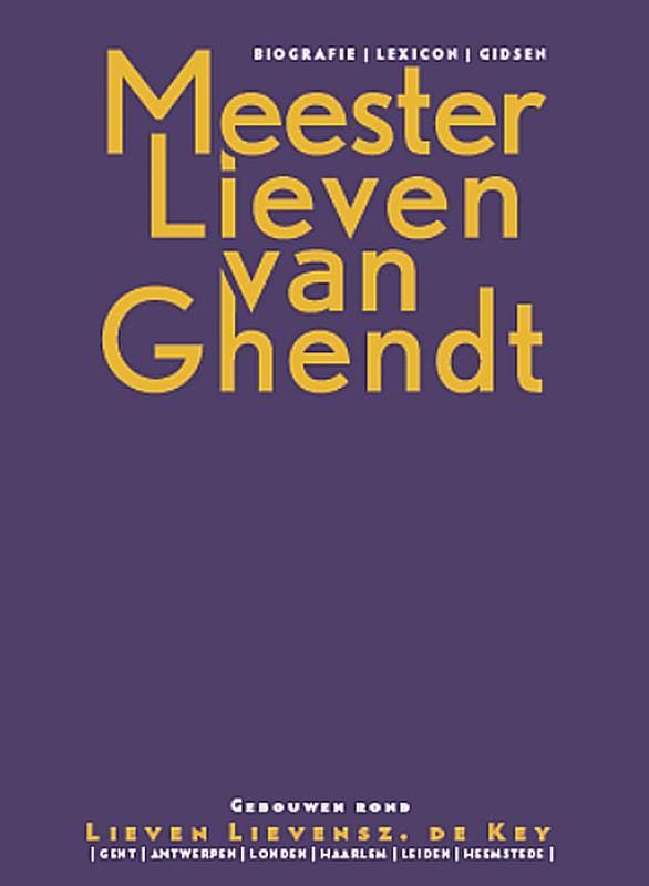Meester Lieven Van Ghendt | Ids Haagsma | Nieuw, Livres, Livres Autre, Envoi