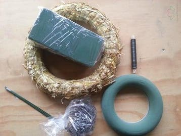 Kerstpakket startpakket hobby en bloemschikken basis 17,50, Hobby & Loisirs créatifs