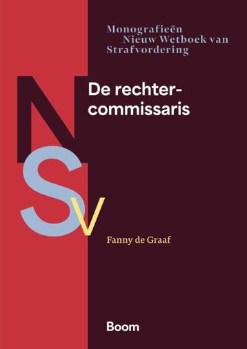 De Rechter-Commissaris | Fanny Graaf | Nieuw, Boeken, Verzenden, Nieuw, Fanny Graaf