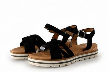 Gabor Sandalen in maat 39 Zwart, Verzenden, Sandalen of Muiltjes