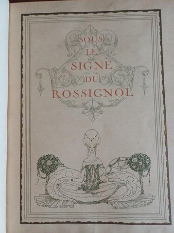 Henry Jacques / Kay NIELSEN - Sous le Signe du Rossignol -