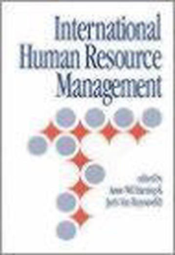 International Human Resource Management 9780803979512, Verzenden, Gelezen, J. van Ruysseveldt