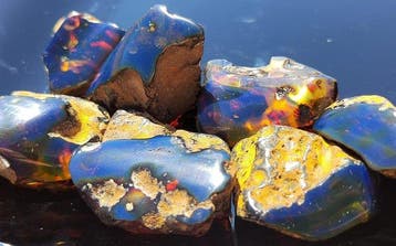 Ambre bleue - haute qualité - Livraison gratuite !- 60 g, Collections