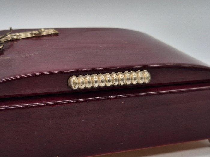 Reuge – Vintage Spieldose / Schmuckschatulle mit Musikwerk –, Antiquités & Art, Curiosités & Brocante