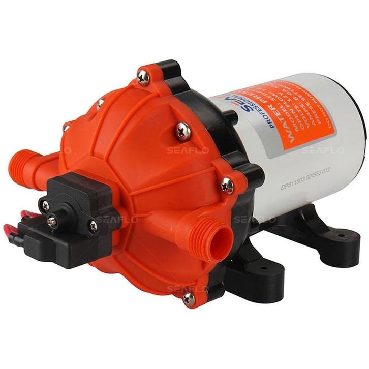 Seaflo Waterpomp 18,9 L/min 12V 60PSI, Watersport en Boten, Accessoires en Onderhoud, Nieuw, Ophalen of Verzenden
