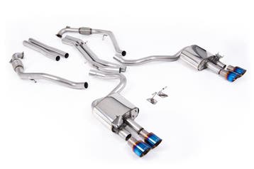 Cat-back uitlaatsysteem | Audi S5 | Milltek Sport Quad 100 m, Verzenden, Nieuw
