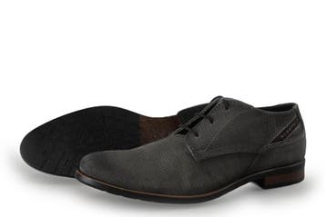 Bugatti Veterschoenen in maat 41 Grijs, Kleding | Heren, Schoenen, Bugatti, Overige kleuren, Verzenden, Zo goed als nieuw