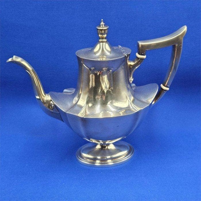 gorham - Set theekopjes (5) - Plymouth - .925 zilver, Antiek en Kunst, Antiek | Zilver en Goud