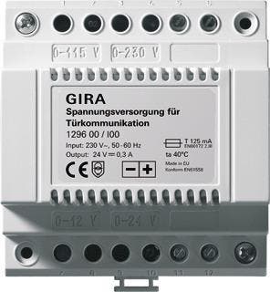 Gira Universele Voedingseenheid 24V 0.3A | 129600, Verzenden, Nieuw