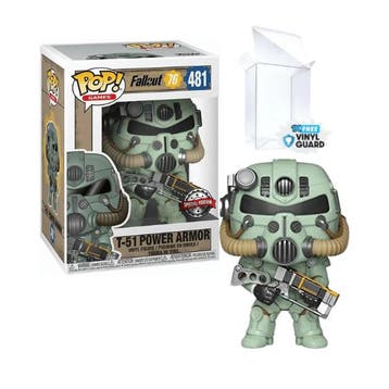 Funko Pop!  Fall Out - T-51 Power Armor (Green)  Special, Verzamelen, Verzenden, Nieuw