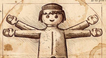 Kleury.art - [XL MATTE PAPER] Da Vinci Style: Vitrivuian