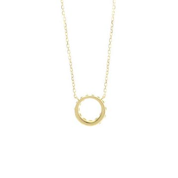 Ketting met hanger - 18 karaat Geel goud