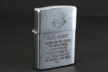 Zippo - U.S. Army Soldier of the Month Commemorative -, Collections