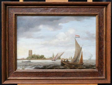 Bonaventura Peeters (1614-1652) - Netherlands, landscape, Antiek en Kunst