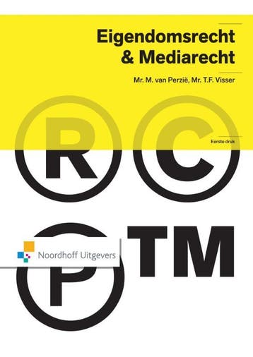 Eigendomsrecht & mediarecht 9789001813192 M. van Perzië, Verzenden, Gelezen, M. van Perzië