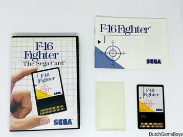 Sega Master System - F-16 Fighter - The Sega Card, Verzenden