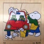 Rolf Puzzel muis wast de auto (4 stukjes), Verzenden, Nieuw