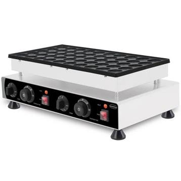 Poffertjesplaat | 50°C/300°C | RVS | Elektrisch | 1.8kW, Zakelijke goederen, Verzenden, Nieuw in verpakking