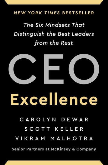 CEO Excellence 9781982179670 Carolyn Dewar, Verzenden, Carolyn Dewar