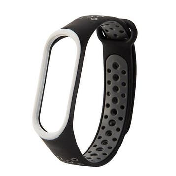 Drphone XM34 - Xaomi Bandje - Voor M3 M4 - Zwart/Grijs, Verzenden