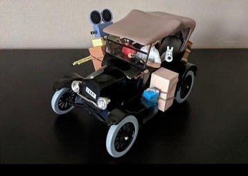 collection Hachette 1/24 - Voiture miniature - N°5 - La Ford, Livres