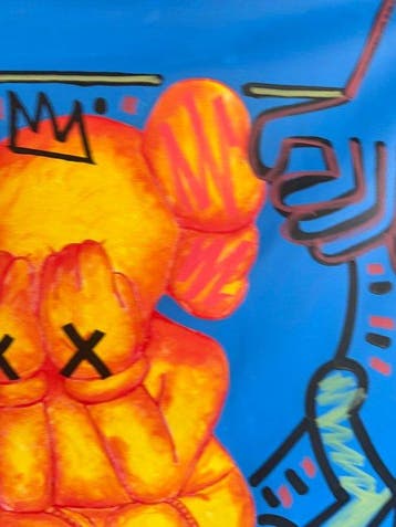 Freda People - Kaws X Haring XXL, Antiek en Kunst